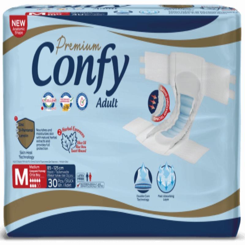 Підгузки для дорослих Confy Premium Medium (M) 30шт.